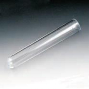 Test Tube, 16 x 100mm (12mL), PP, with Rim, Graduated at 2.5, 5 & 10mL, 2000/Unit