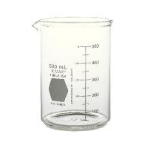 400mL Kimble Heavy Low Scale Beaker (12pk,4pks/cs)