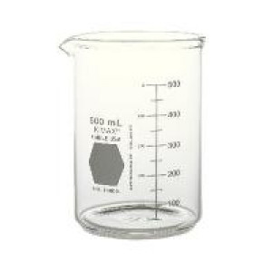 400mL Kimble Heavy Duty Low Form Beaker (12pk,4pks/cs)