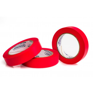 Write-on Label Tape, 40 Yds, Red, 3/4" (ea)