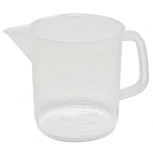 2000mL PP Beaker w/ Low Handle (12/cs)