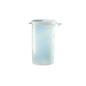 100mL PP Container w/Sodium Thiosulfate Tablet, Flip Top Lock Down w/String, Top Label (200/cs)