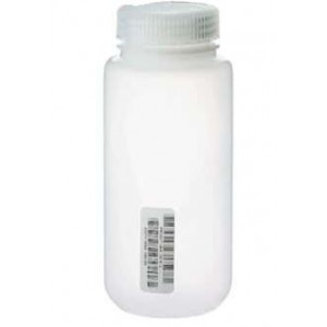 32oz Nalge Natural HDPE WM Bottle {Certified} Bar Coded, Labels (24/cs)