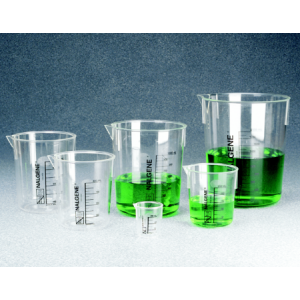 150mL Nalgene? PMP Griffin Low-Form Plastic Beakers (36/cs)