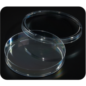 100mm x 15mm Polystyrene Petri Dish, Stackable/Slideable, Sterile (20pk/500cs)