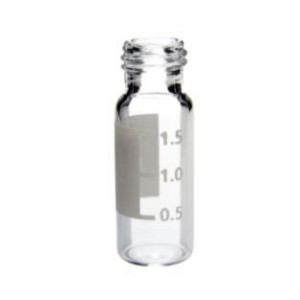 2mL Clear Screw Thread Vial w/Numbered Marking ID Patch {12x32mm} {100/pk}