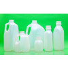 16oz Natural HDPE Juice Style Bottle Assembled w/38-400 F-217 Lined Cap (400/cs)