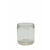 16oz Clear Straight Sided Jar Assembled w/89-400 PTFE Lined Cap (12/cs)