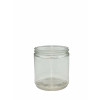 16oz Clear Straight Sided Jar Assembled w/89-400 F-217 Lined Cap (12/cs)