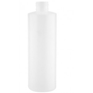 07-16CYF21531 // 16oz Natural HDPE Cylinder Assembled w/24-410 F-217 Lined Cap (153/cs)