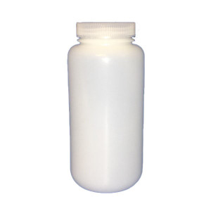 1000ml SMART Natural HDPE Leakproof Wide Mouth  Bottle w/63-415 Linerless Cap in Box, Assembled Only (50/cs)