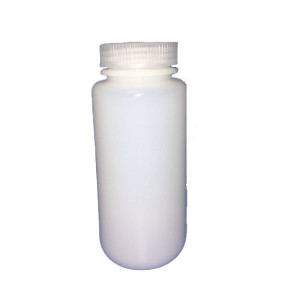500ml SMART Natural HDPE Leakproof Wide Mouth Bottle,Unassembled w/53-415 Linerless Cap in Box (125/cs)