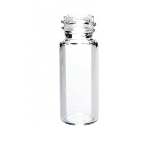 2mL CLEAR GLASS WIDE OPENING 10-425 FINISH/FLAT BOTTOM VIAL {12X32mm} (100pk)
