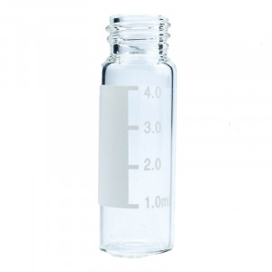 4mL Clear 13-425 Finish/FB Vial w/Numbered Graduation {15x45mm} (100/pk)