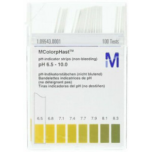 PH Test Strips 6.5-10  (100/pk)