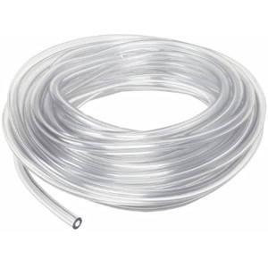 1/8" ID x 1/4" OD x 1/16" Wall (PVC) Polyvinyl Chloride Tubing (100' Roll)