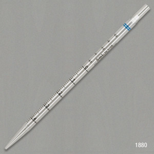 5mL, Serological Pipette, PS, Short, 230mm, STERILE, Blue Striped, Individually Wrapped (250/cs)