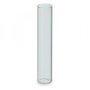 350uL Clear Glass Insert, Flat bottom,6 x 31mm (100/pk)