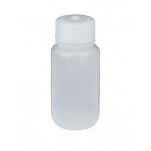 60mL Wide Mouth Translucent Economy Bottle, 28mm PP Screw Thread Closure (72/cs)