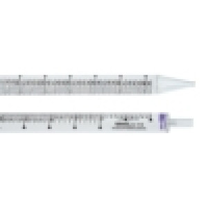 50mL Pipet, Individually Wrapped, Paper/Plastic, Bag, Sterile (100/cs)
