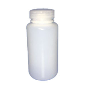 500ml SMART Natural HDPE Leakproof Wide Mouth Bottle w/53-415 Linerless Cap, Assembled Only (125/cs)