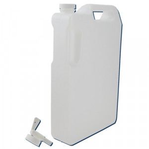 5 Liter Space Saver HDPE container w/Faucet (12/cs)