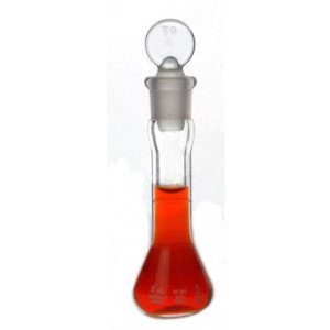 5mL Class A Volumetric Flasks with Glass Pennyhead Stopper (12/cs)