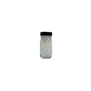2oz Clear Tall WM AC Jar Assembled w/38-400 Black Phenolic Poly Cone Lined Cap (288/cs)