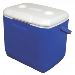 30quart Coleman Cooler PRF BLU/WHT C004 No Drain (Each)