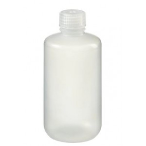 250mL Narrow Mouth PPCO Bottle, 24-415 PP Screw Thread Closure {Packaging Grade} (250/cs)