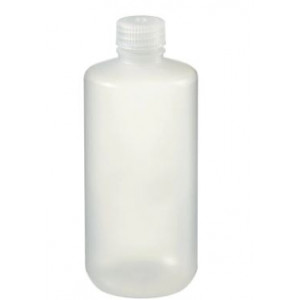 500mL Narrow Mouth PPCO Bottle, 28-415 PP Screw Thread Closure {Packaging Grade} (125/cs)