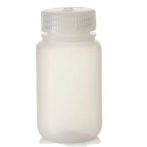 125mL Wide Mouth Autoclavable PPCO Bottle, 38-415 PP Screw Thread Closure {Lab Grade} (500/cs)