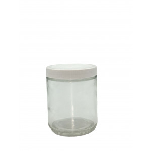 8 oz Plastic Cylinders- Clear PVC Plastic