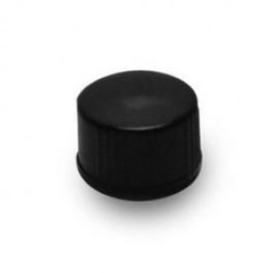 13-425 Black Phenolic Screw Cap w/PTFE Liner (200/cs)