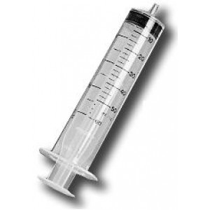 60mL Exel Syringe, Luer Slip, Bulk, Non-Sterile (40/pk, 10pks/cs)
