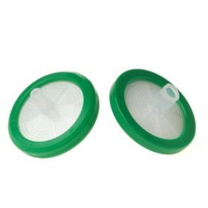 25mm, 0.45um PVDF Syringe Filter, Green Ring (100pk)