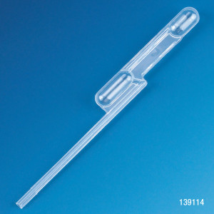 Transfer Pipet, Exact Volume, 100uL (0.10mL), 83mm Long, 500/Pack, 10 Packs/Case