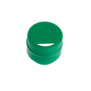 Cap Insert for NEW CryoCLEAR vials, Green, 100/Bag