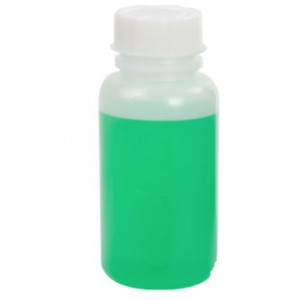 Bottle with Screwcap, Wide Mouth, PP, Graduated, 50mL, 10/Unit