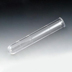 Test Tube, 16 x 100mm (12mL), PS, with Rim, Graduated at 2.5, 5 & 10mL, 500/Bag, 4 Bags/Unit