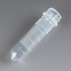 Microtube, 2mL, PP, No Cap, 1000/Unit