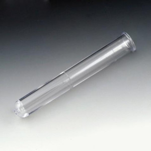 Test Tube, 12 x 86mm (5mL), PS, with Rim, 1000/Unit