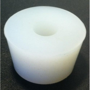 Silicone Stopper, #9, 9/16" Hole, for 2000mL Fliter Flask (AST 2274-5B) (ea)