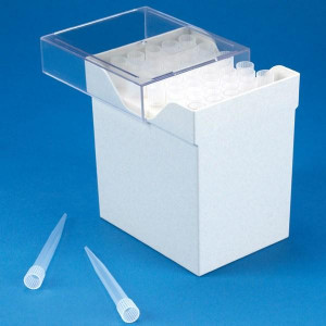 Pipette Tip, 5000uL (5mL), Natural, for use with Biohit Proline & Eppendorf Research, 50/Rack, 4 Racks/Unit