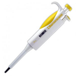 Pipette, Diamond PRO, Fixed Volume, 25uL, Yellow