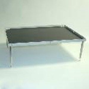 Accessory for Nutating Mixer and Blot Mixer: Stackable Platform with Flat Mat, 10.5" x 7.5"