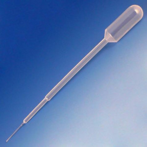 Transfer Pipet, 5mL, Fine Tip, 153mm, 250/Dispenser Box