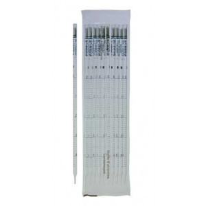 7mL Class A Glass Reusable Volumetric Pipet, Calibrated 'To Deliver', Serialized and Certified, Color Coded: 2 Green (12cs)