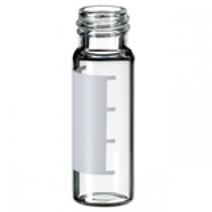 4mL Clear Threaded Vial, ID Patch, 15x45mm, 13-425 Finish (100/pk)
