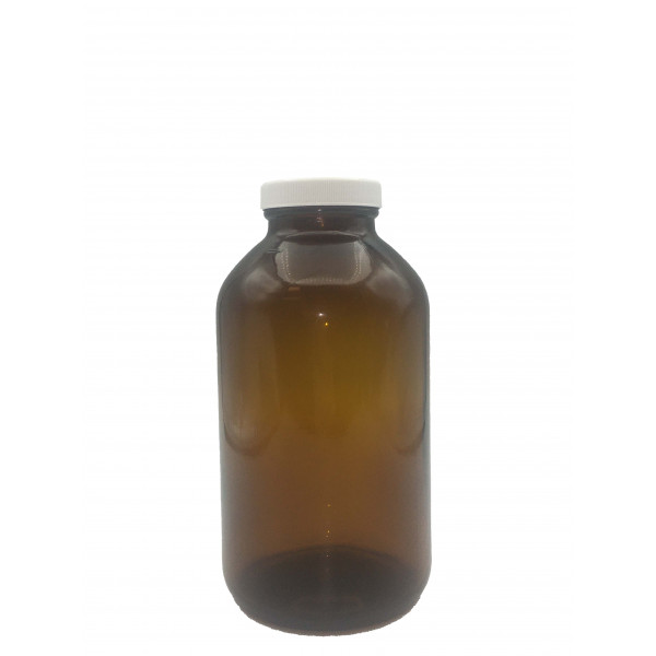 Wide Mouth Glass Bottle - 1 Liter